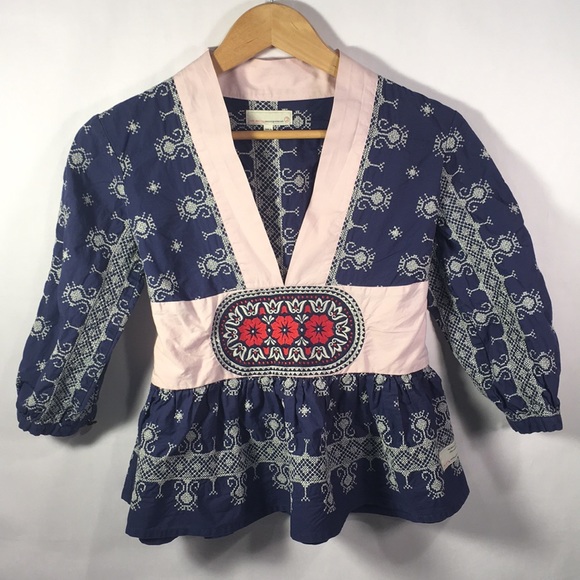 Odd Molly Tops - Odd Molly Embroidered Shirt